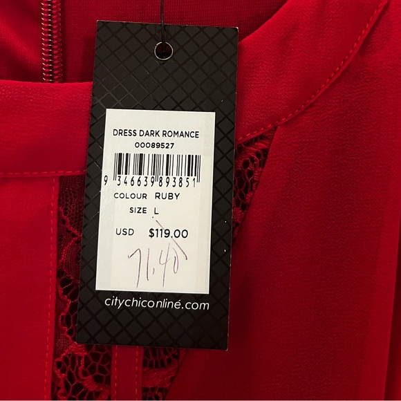 NWT City Chic Dress - Picture 3 of 4